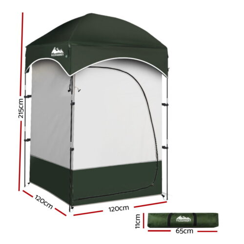 Weisshorn Camping Shower Toilet Tent Outdoor Portable Changing Room Ensuite - Image 3