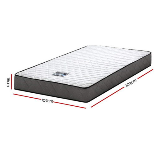 Giselle Bedding 16cm Mattress Tight Top King Single - Image 2