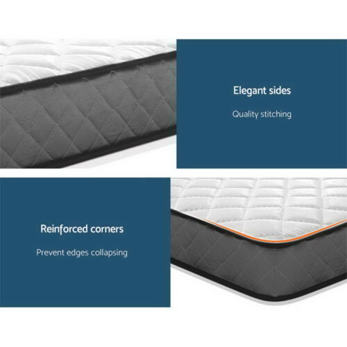 Giselle Bedding 16cm Mattress Tight Top King Single - Image 6