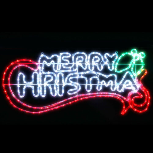 0.96M Christmas Lights Merry Christmas 288 LED Decorations Jingle Jollys - Image 2
