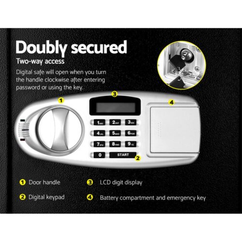 UL-TECH Security Safe Box Double Door - Image 7