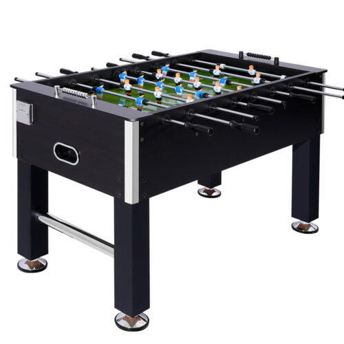 5FT Soccer Table Foosball Football Game Home Family Party Gift Playroom Black - Image 2