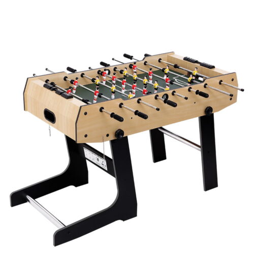 4FT Soccer Table Foosball Football Game Home Family Party Gift Playroom Foldable - Image 2