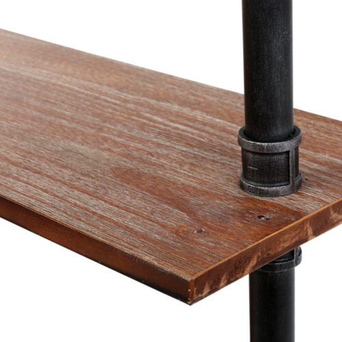 Artiss Floating DIY Pipe Shelf 6 Tiers - IRA - Image 4