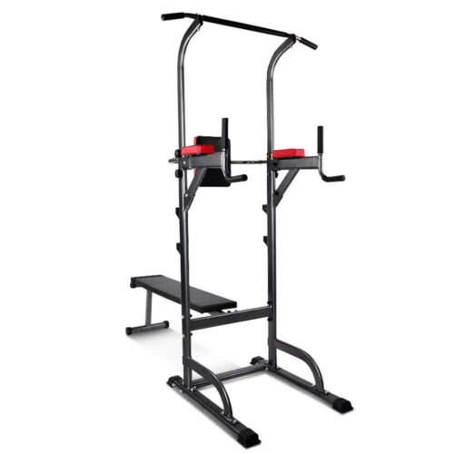 Everfit Weight Bench Chin Up Bar Bench Press Home Gym 380kg Capacity - Image 2