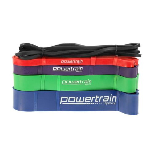 Powertrain Home Gym Workout Resistance Exercise Band  5 Pieces - Image 6