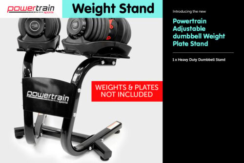 Powertrain Adjustable Dumbbells Stand - Image 3