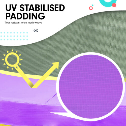 Kahuna Mini 4.5 ft Trampoline Blue Purple - Image 4