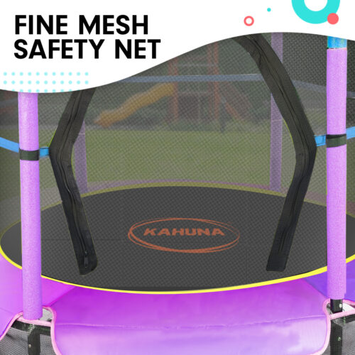 Kahuna Mini 4.5 ft Trampoline Blue Purple - Image 7