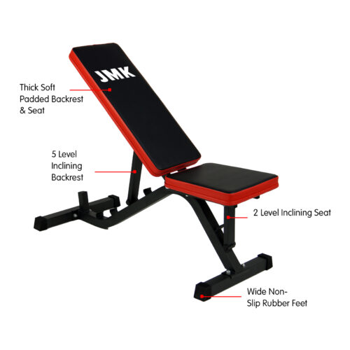 Adjustable Incline Decline Home Gym Bench - Image 4