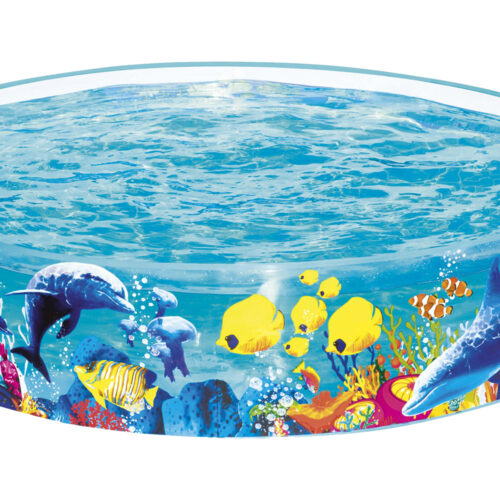 Bestway Kids Pool 183x38cm Round Above Ground Rigid Swimming Pools Undersea 946L - Image 4