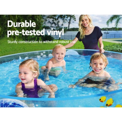 Bestway Kids Pool 183x38cm Round Above Ground Rigid Swimming Pools Undersea 946L - Image 6
