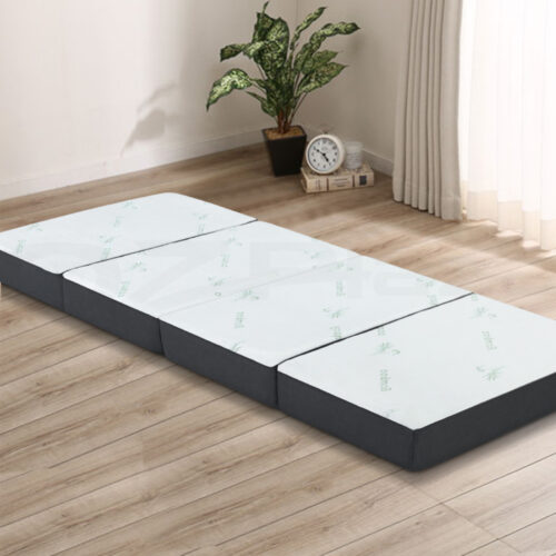 Giselle Bedding Foldable Mattress Folding Foam Sofa Bed Mat Bamboo - Image 7
