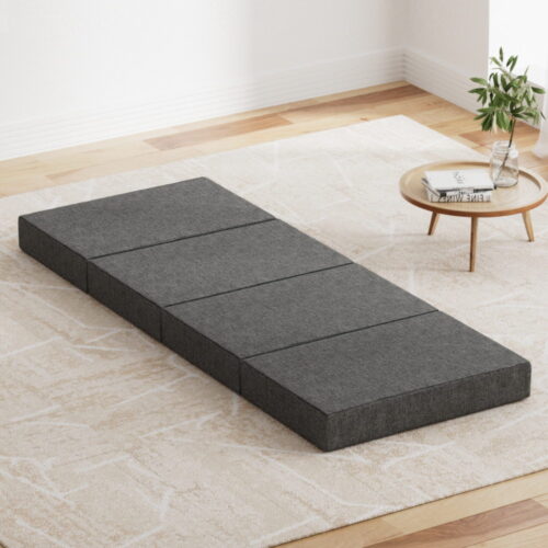 Giselle Bedding Foldable Mattress Folding Foam Single Grey - Image 7