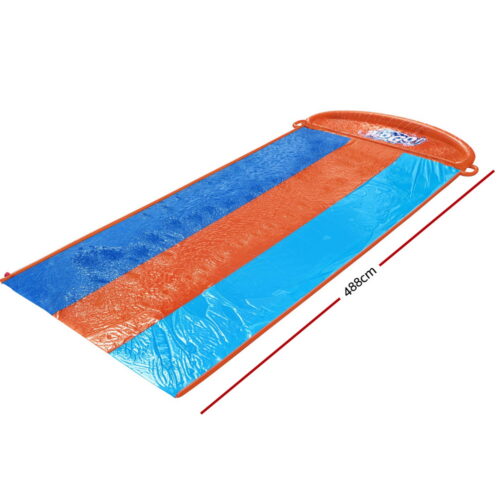Bestway Water Slide Slip Kids 488cm Triple Slides - Image 2