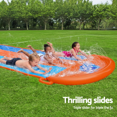 Bestway Water Slide Slip Kids 488cm Triple Slides - Image 4