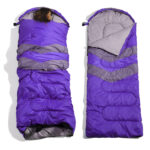 Micro Compact Design Thermal Sleeping Bag Purple