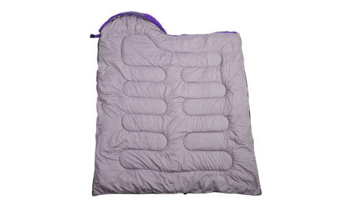Micro Compact Design Thermal Sleeping Bag Purple - Image 6
