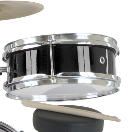 Karrera Childrens 4pc Drum Kit  Black - Image 6