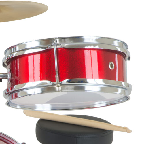 Karrera Childrens 4pc Drum Kit  Red - Image 6