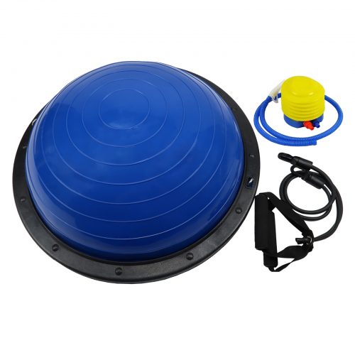 Powertrain Fitness Yoga Ball Home Gym Workout Balance Trainer  Blue - Image 2