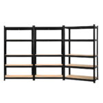 Giantz 3x1.8M Garage Shelving Warehouse Rack Pallet Racking Storage Shelf Black