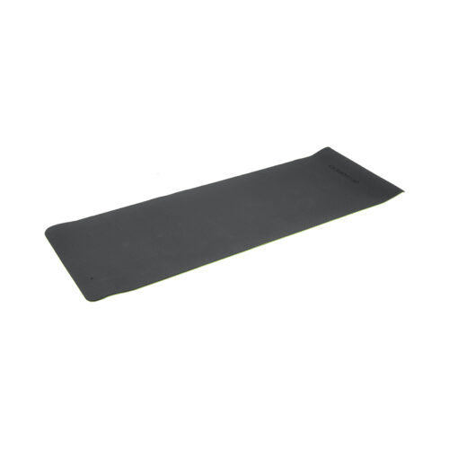 Powertrain TPE Pilates Exercise Yoga Mat 8mm  Black Green - Image 8
