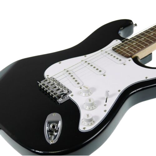 Karrera 39in Electric Guitar  Black - Image 3