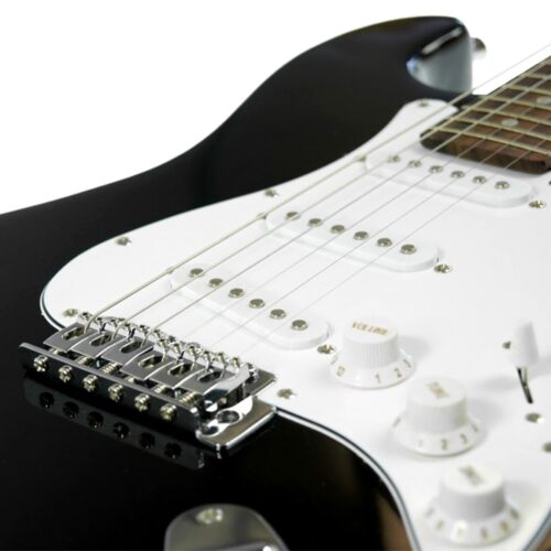 Karrera 39in Electric Guitar  Black - Image 4