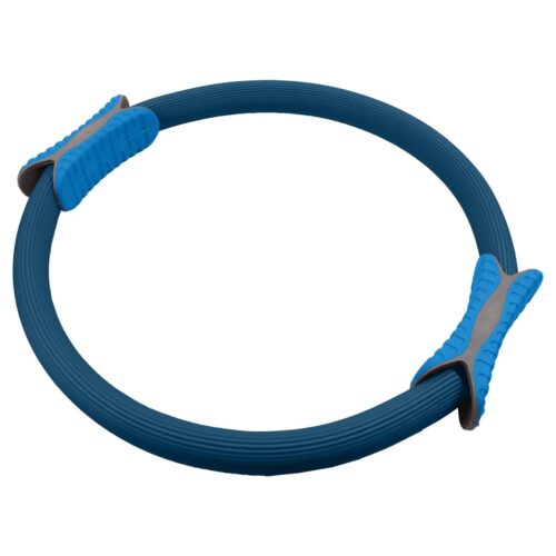 Powertrain Pilates Ring Band Yoga Home Workout Exercise Band  Blue - Image 2