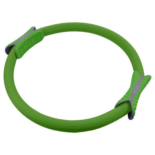 Powertrain Pilates Ring Band Yoga Home Workout Exercise Band  Green