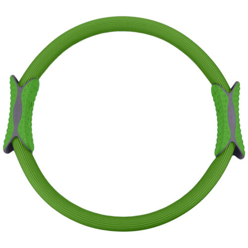 Powertrain Pilates Ring Band Yoga Home Workout Exercise Band  Green - Image 3