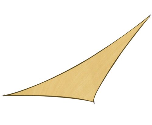 Wallaroo Triangle Shade Sail 5m x 5m x 5m  Sand - Image 3