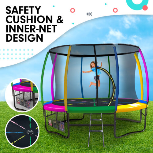 Kahuna Rainbow 8 ft Trampoline - Image 4