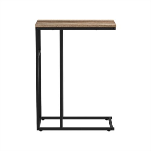 Artiss Coffee Table Side Table Walnut Anika - Image 2