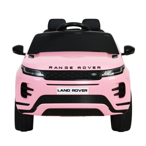 Kids Electric Ride On Car Land Rover Licensed Toy Cars Remote 12V Battery Pink - Image 4