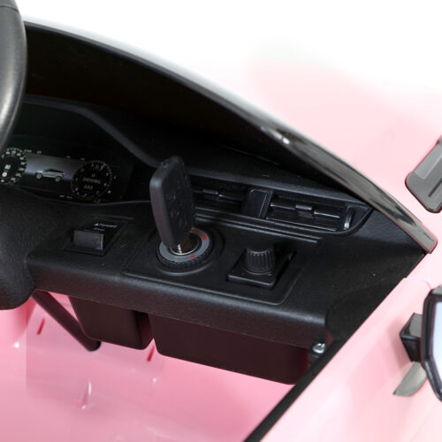Kids Electric Ride On Car Land Rover Licensed Toy Cars Remote 12V Battery Pink - Image 7