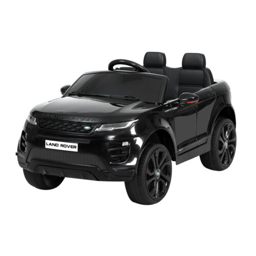 Kids Electric Ride On Car Land Rover Licensed Toy Cars Remote 12V Battery Black - Image 2