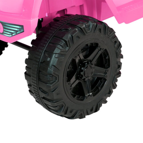 Rigo Kids Electric Ride On Car Jeep Toy Cars Remote 12V Pink - Image 7