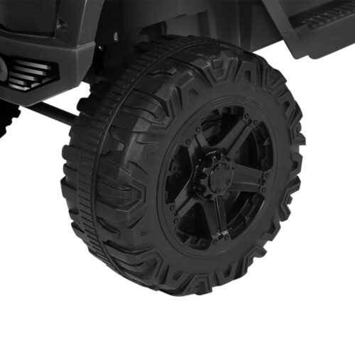 Rigo Kids Electric Ride On Car Jeep Toy Cars Remote 12V Black - Image 7