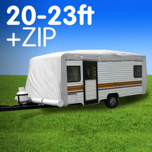 Caravan Cover with zip 20 23 ft - Image 3