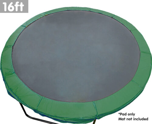 16ft Replacement Trampoline Outdoor Round Spring Pad Cover  Green