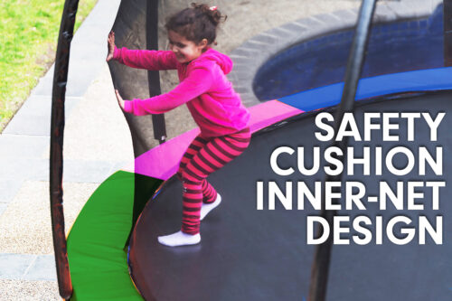 Kahuna 6 ft Trampoline with Rainbow Safety Pad - Image 6