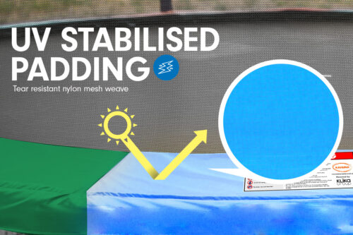 Kahuna 6 ft Trampoline with Rainbow Safety Pad - Image 8