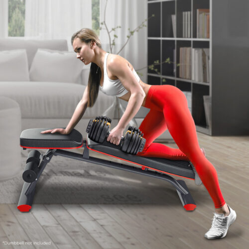 Powertrain Home Gym Bench Adjustable Flat Incline Decline FID 250KG Load - Image 4