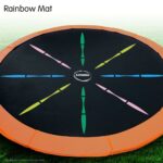 8ftTrampoline Replacement Spring Mat  Rainbow