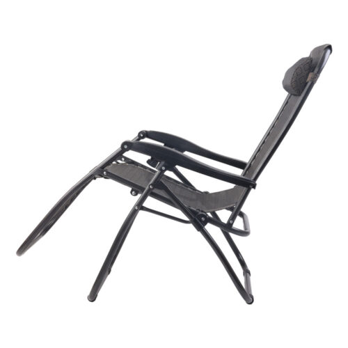 Gardeon Zero Gravity Chair Folding Outdoor Recliner Adjustable Sun Lounge Camping Beige - Image 5