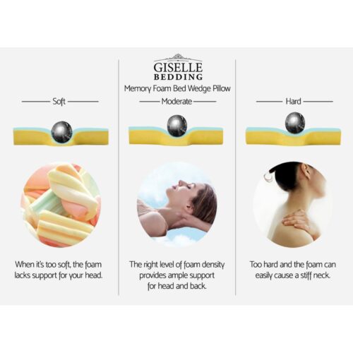 Giselle Bedding Wedge Pillow Bamboo Cover Twin Pack - Image 7