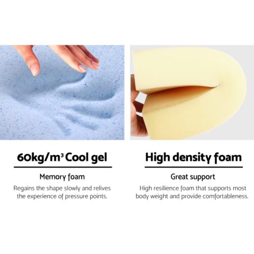 Giselle Bedding Wedge Pillow Blue Twin Pack - Image 6