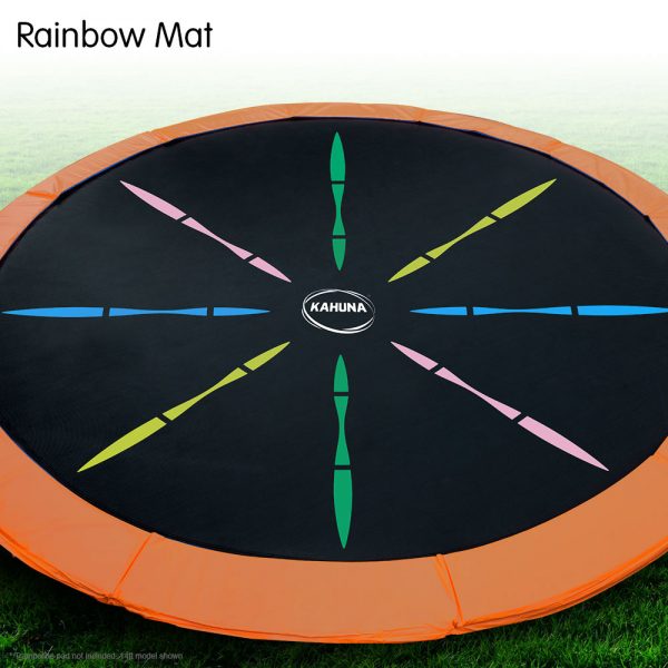 Kahuna 10ft Trampoline Replacement Spring Mat  Rainbow - Image 4